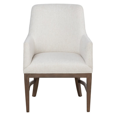 Libby Langdon 19'' H Upholstered Beech Armchair