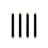Unscented Flameless Taper Candle - 4 Count-99403187
