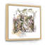 Vintage Old Europe View V - peinture sur toile encadrée