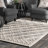 Hathorn Moroccan Trellis Handmade Tufted Black/White Wool Rug-646612958