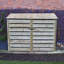 Troutville 230cm W x 80cm D Solid Wood Log Store-36319240
