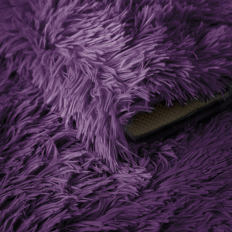 Harvel Supersoft Shaggy High Pile Rug, Rectangle 120 x 170cm