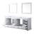 Dukes 84 in. W x 22 in. D Double Bath Vanity Faucet Set and Mirrors-113107805-66637694