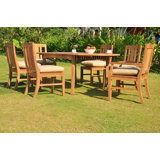 Osborne Outdoor 9 - Piece Teak Dining Set