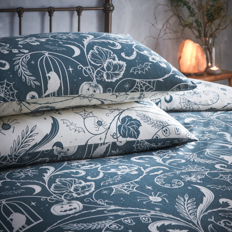 Cotton Abstract Duvet Cover Set with Pillowcases, Twin Duvet Cover + 1 Standard Pillowcase