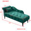 Chaise longue capitonnée à boutons avec coussin-1582758764