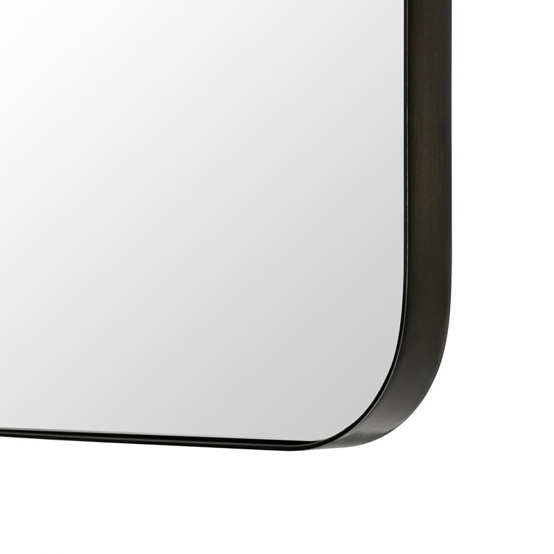 Miroir de salle de bain Javeion, 40 po x 30 po, Bronze frotté à l'huile
