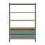 Caskie Manufactured Wood Shelving Unit-1896634020