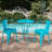 Charming 3-Piece Metal Bistro Set-1987355847