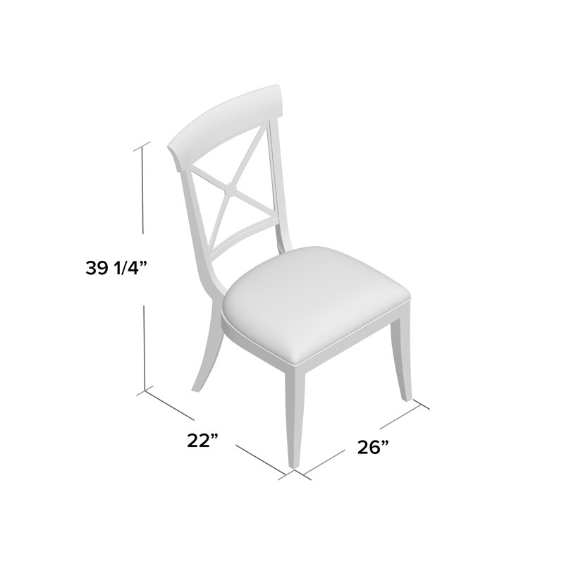 Mylah 19'' H Upholstered Cherry Side Chair