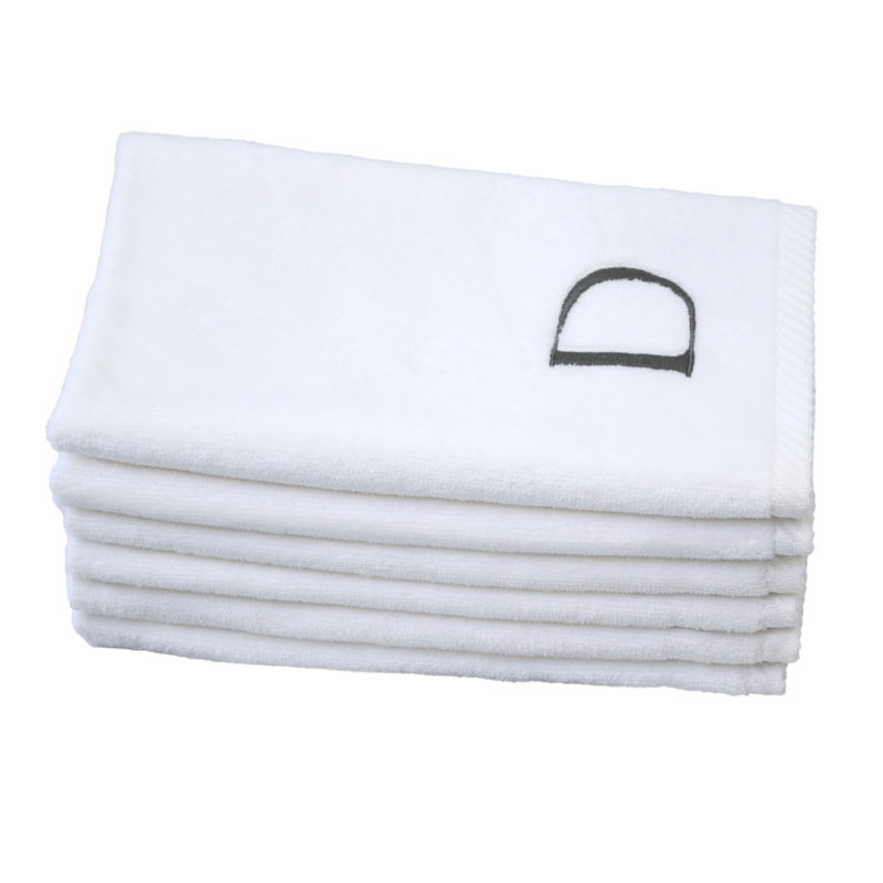 Bohanon Monogram Turkish Cotton Hand Towel, D