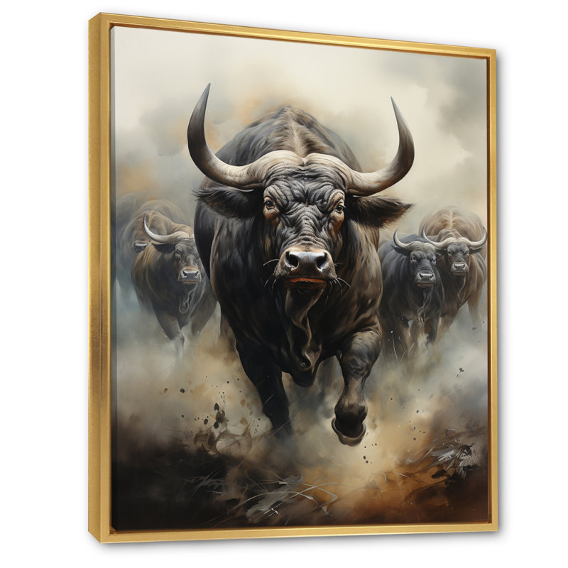 Impression sur toile Kentez, H 20 po x l 12 po x P 1 po, Cadre flottant doré