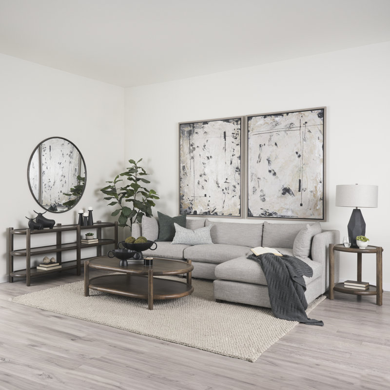 Carbry 80'' Solid Wood Console Table