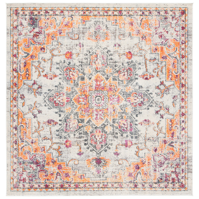Yedidalga Performance Oriental Rug, Square 5'