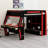 Multifunctional Wooden Gaming Loft Bed, Built-in Writing Desk Design, RGB LED Lights, USB Power Ports, Storage Cubbies, Drawers-1511439864