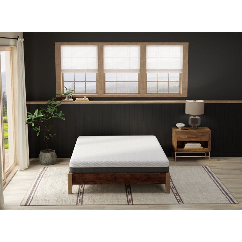 Matelas mi-ferme avec tissu rafraîchissant Pur Chill, 8", Grand lit