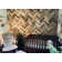 Timberchic River Reclaimed Wooden Wall planks - Simple Peel & Stick Wall Covering Application for DIY Accent Wall & Home Improvement - Premium Wall Paneling - Herringbone Pattern