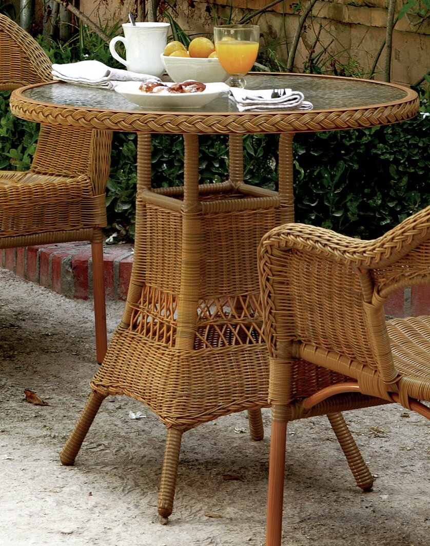 Wayfair rattan 2024 dining set