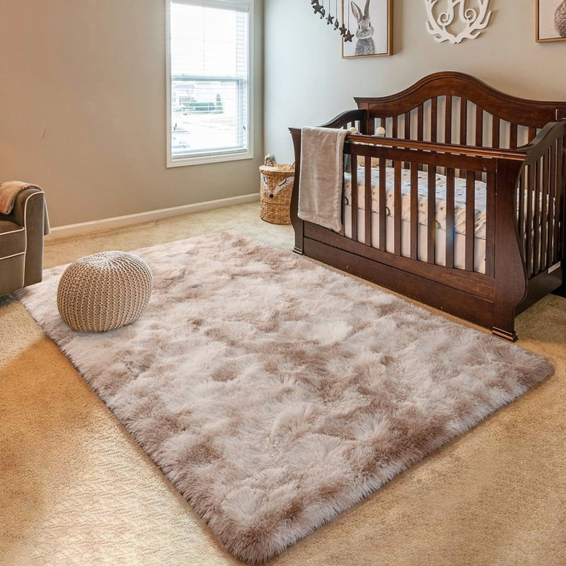 Short Fluffy Rug Mercer41 Luxury Fluffy Area Rug | Wayfair