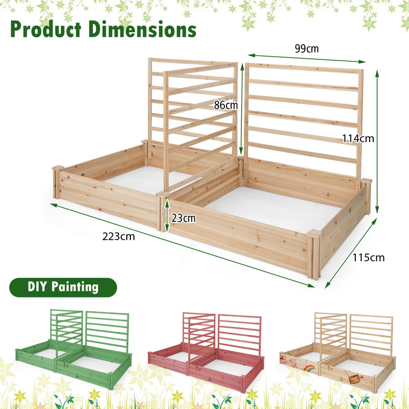 Tewksbury Wood Planter Box