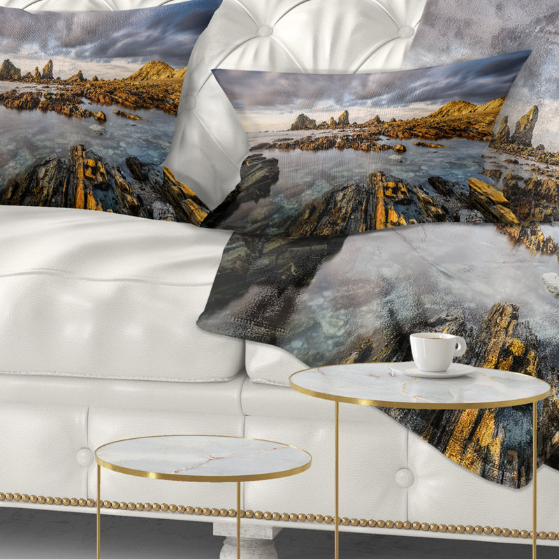 Coussin intérieur de l’atlantique coast shore
