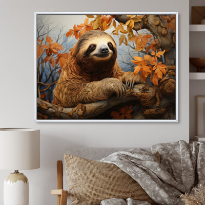 " Sloth On Branch Serenity I "