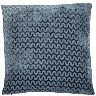 Geometric Square Cushion