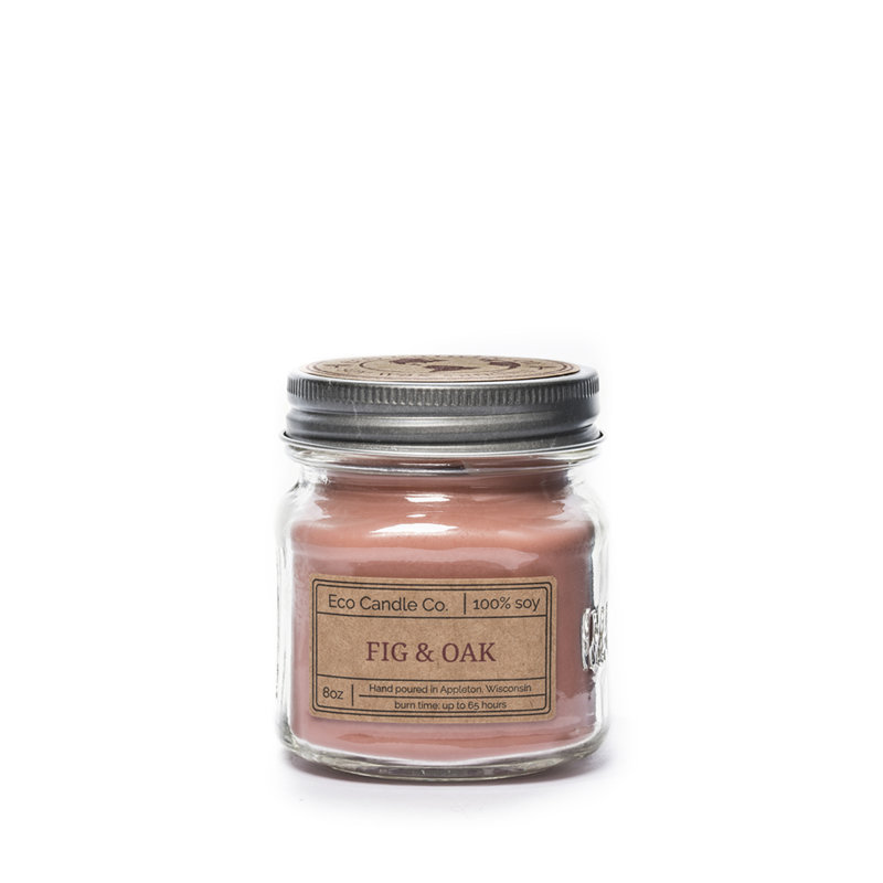 Bougie de pot Mason