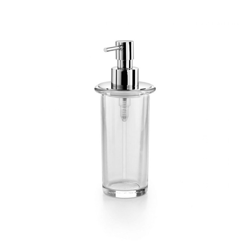 Duemila Bathroom Accessory, Clear Glass