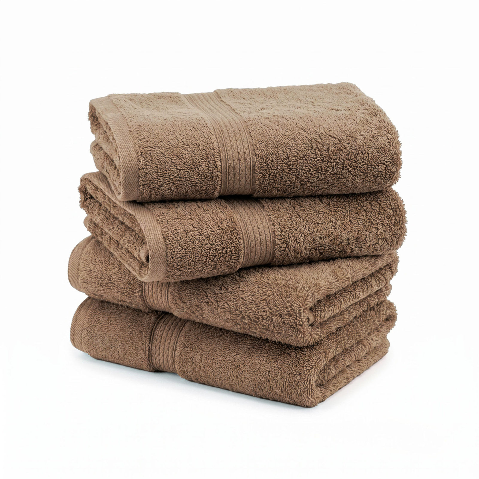 Egyptian Cotton Hand Towels, Latte