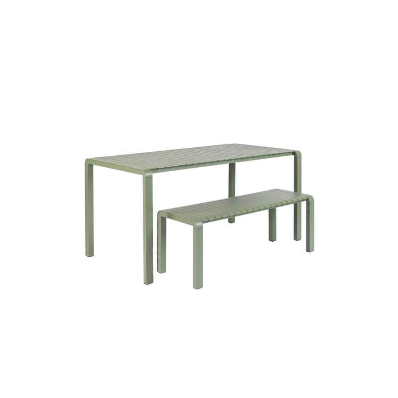 Vonder Outdoor Bench, Green