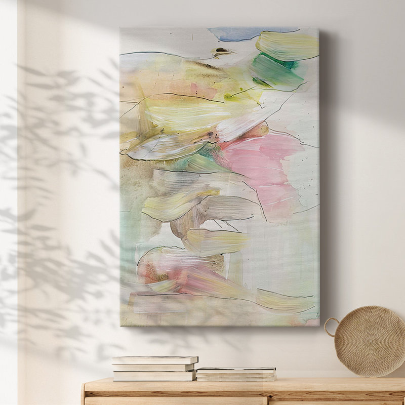 «Colorful Coalescence II», reproduction sur toile, H 18 po x l 12 po