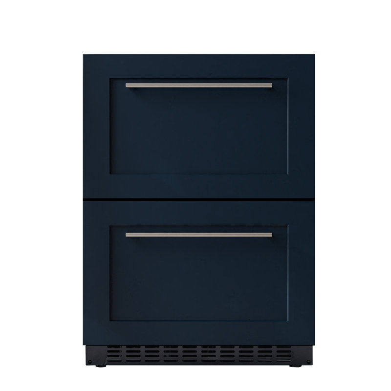23 in. Panel Ready Drawer Refrigerator, Navy