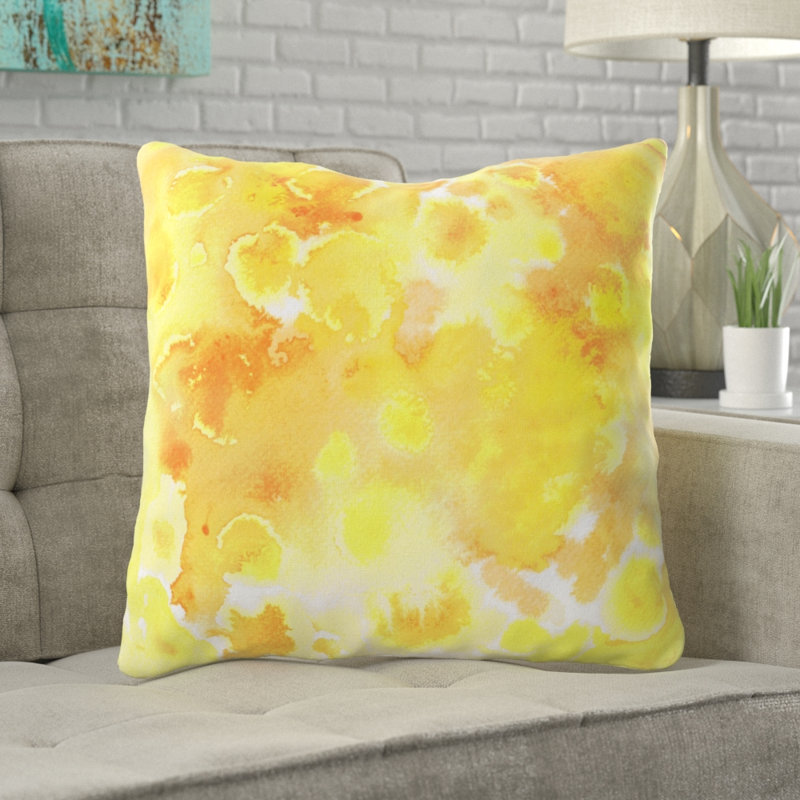 Coussin décoratif Gatun, Microsuède, Intérieur