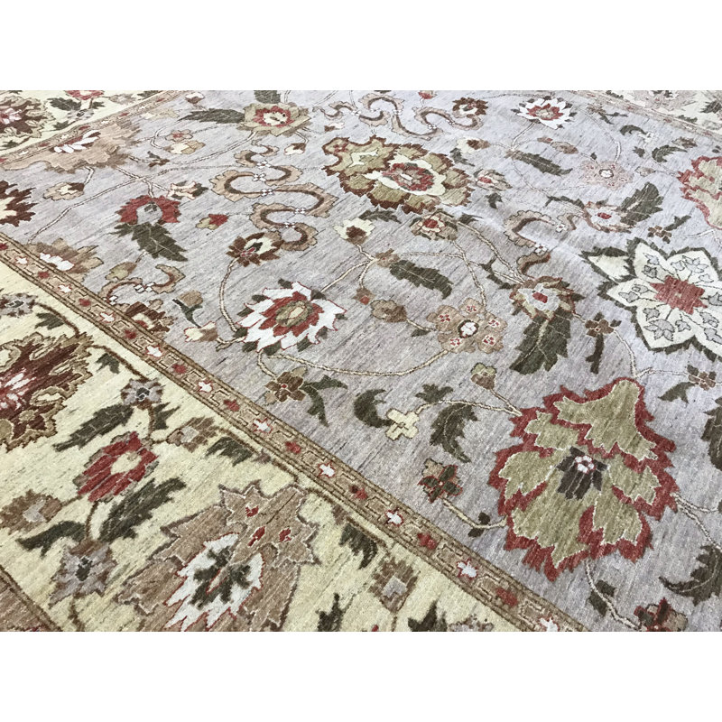 Zarbof One-of-a-Kind Rectangle 10' X 14'6" Wool Area Rug in