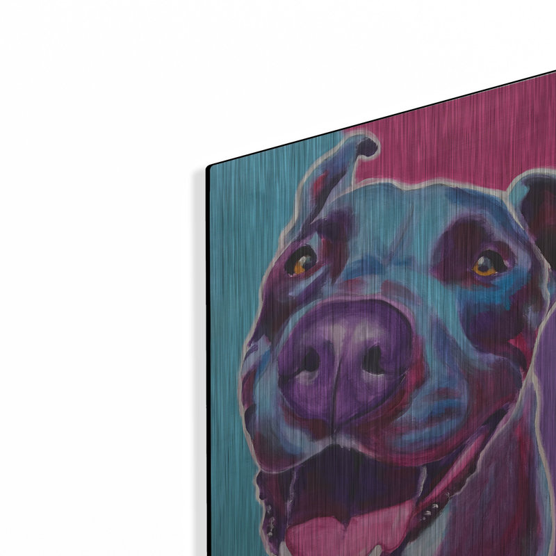 «Pit Bull - Candy» par Dawg Painter, H 16 po x l 12 po