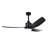 Genson Smart Black 3-Blade Led Lighted Ceiling Fan With Remote-1197799611