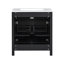 Meuble-lavabo simple 30 po avec lavabo en céramique 30 po-124506416