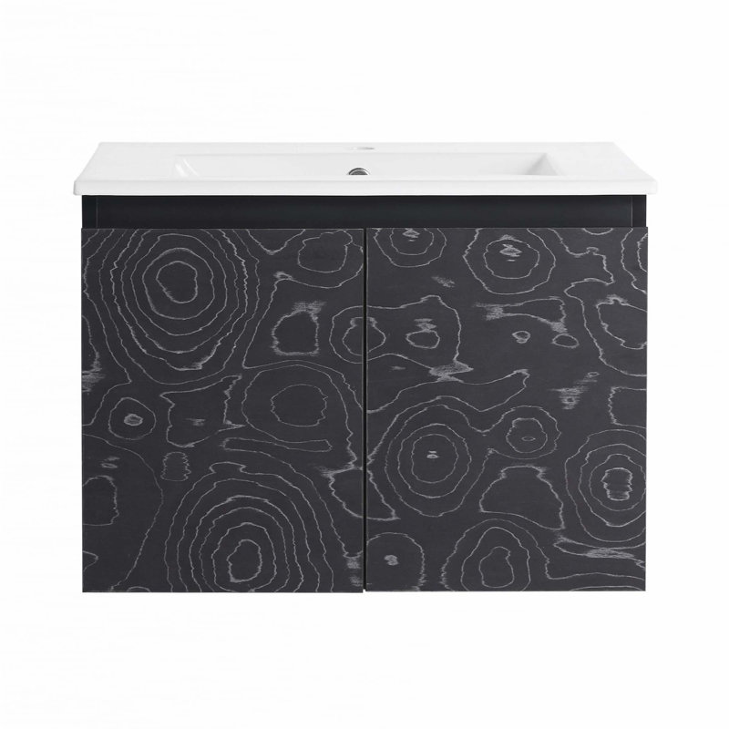 Meuble-lavabo flottant mural