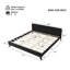 Lit en bois de pin massif, solide et stable, sans sommier-206550727-206550724