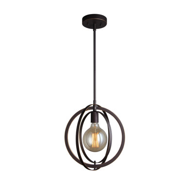 Luminaire sphère suspendu 1 lumières simple Heatherly