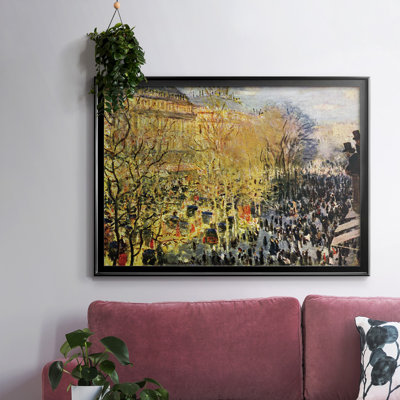 Boulevard des Capucines à Paris par Monet