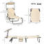 Chaises longues inclinables réglables-791708359