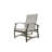 Belle Isle Sling Aluminum Frame Hidden Motion Chat/Lounge Chair With Marine Grade Polymer Arm Accent-98358307-98714563