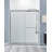 59 1/2" W X 72" H Contemporary Semi Frameless Double Sliding Shower Door With 5/16" Tempered Glass-112329383