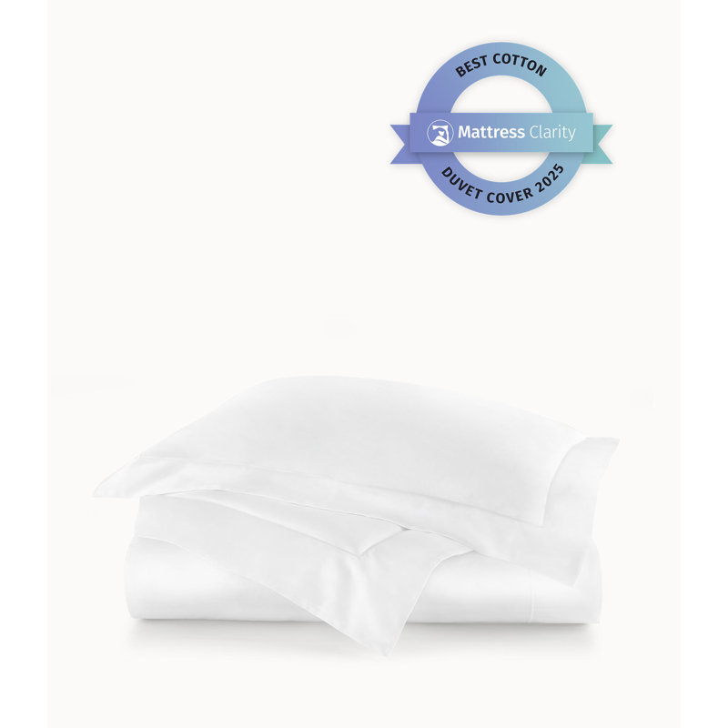 Soprano Duvet Cover, White, King/Cal King Duvet Cover