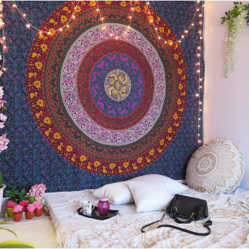 Tapisserie indienne en coton