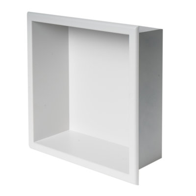 Adhesive Stainless Steel Shower Shelf