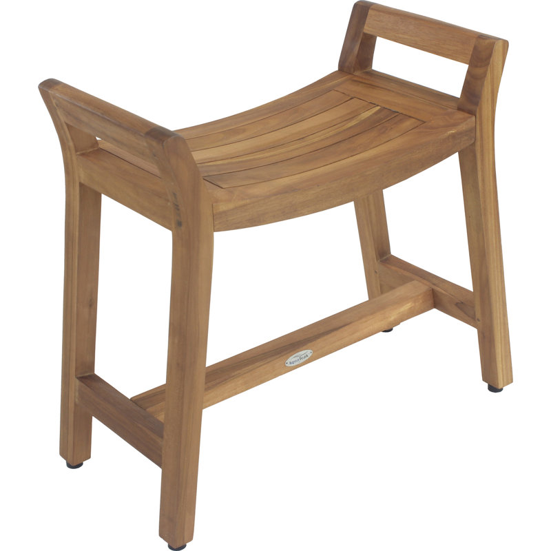 Asia Ascend 26" W Teak Shower Bench