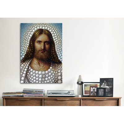 «Jesus Christ» par Ben Heine, impression sur toile tendue